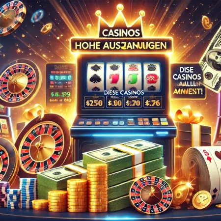 Casinos mit hohen Auszahlungen