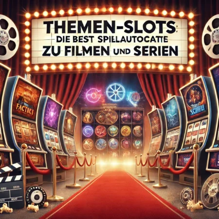 Themen-Slots: Die besten Spielautomaten zu Filmen und Serien