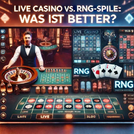 Live Casino vs. RNG-Spiele: Was ist besser?