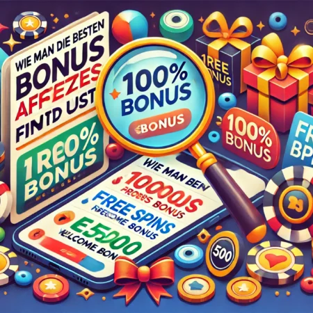 Wie man die besten Bonusangebote findet und nutzt